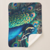 Pfauenprofil Sherpadecke (Vorderseite)