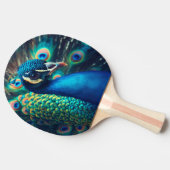 Pfauenprofil Tischtennis Schläger (Seitenansicht)