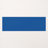 Pfauenprofil Yogamatte (Rückseite (Horizontal))