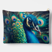 Pfauenprofil Zubehörtasche (Rückseite)