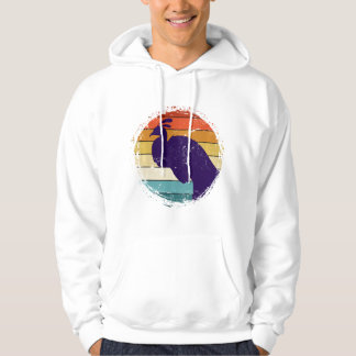 Pfauenpullover Hoodie