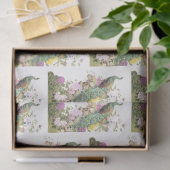 Pfauenreihe 5 seidenpapier (Geschenk)