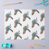 Pfauenreihe - Design 9 Seidenpapier (Basteln)