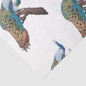 Pfauenreihe - Design 9 Seidenpapier (Detail)