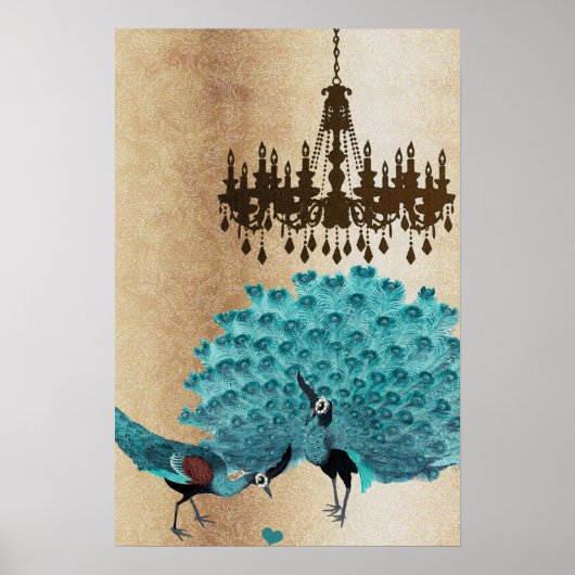 Pfauenroaring 20's Wedding Poster (Vorne)