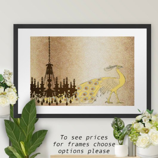 Pfauenroaring 20's Wedding Poster