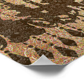 Pfauenroaring 20's Wedding Poster (Ecke)