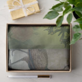 Pfauenrückseite Seidenpapier (Geschenk)