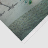 Pfauenrückseite Seidenpapier (Ausschnitt)