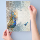 Pfauensammlung Paris Flyer (Hand)