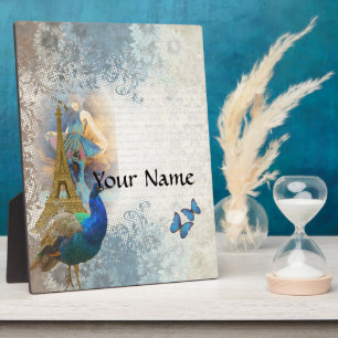 Pfauensammlung Paris Fotoplatte