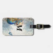 Pfauensammlung Paris Gepäckanhänger (Vorderseite horizontal)