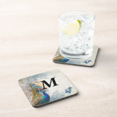 Pfauensammlung Paris Getränkeuntersetzer (Rechte Seite)