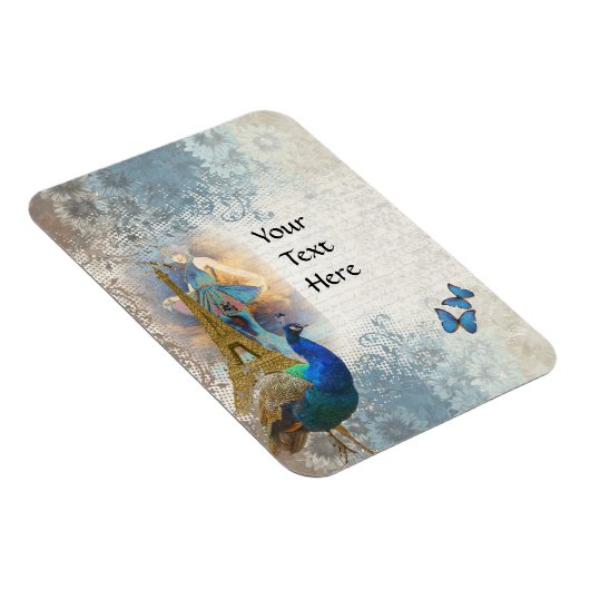 Pfauensammlung Paris Magnet (Rechte Seite)