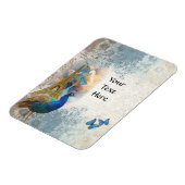 Pfauensammlung Paris Magnet (Linke Seite)