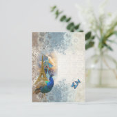 Pfauensammlung Paris Postkarte (Stehend Vorderseite)