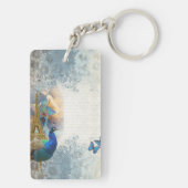 Pfauensammlung Paris Schlüsselanhänger (Rückseite)