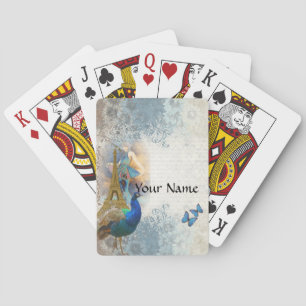 Pfauensammlung Paris Spielkarten