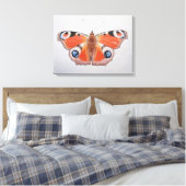 Pfauenschmetterling 2012 leinwanddruck (Insitu (Schlafzimmer))