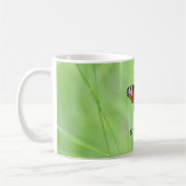 Pfauenschmetterling Kaffeetasse (Links)