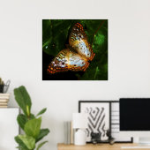 Pfauenschmetterling Poster (Heimbüro)