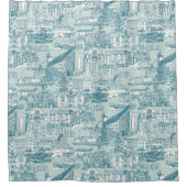 Pfauenseeglas Duschvorhang (Vorderseite)