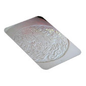 Pfauenskulptur, Hotel de Glace, Quebec Magnet (Rechte Seite)