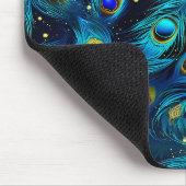 Pfauenstolz Mousepad (Ecke)