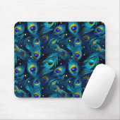 Pfauenstolz Mousepad (Mit Mouse)