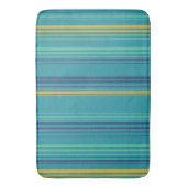 Pfauenstreifen Badematte (Vorderseite Vertikal)