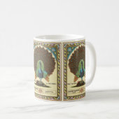 PfauenTasse Kaffeetasse (VorderseiteRechts)