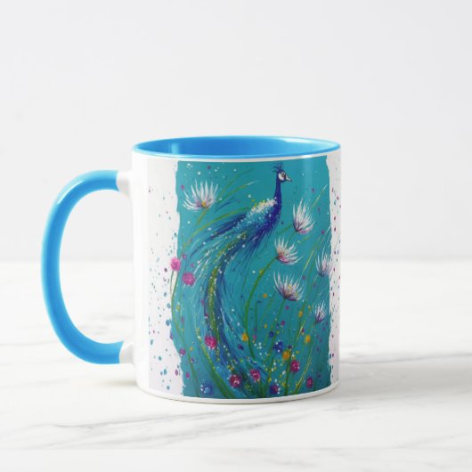 PfauenTasse Tasse (Links)