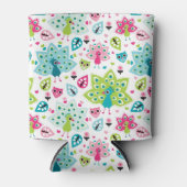 Pfauenvogel und Eule Dosenkühler (Vorderseite)