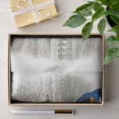 Pfauenvogel - Vintages Dekoupage des französischen Seidenpapier (Geschenk)