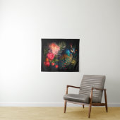 Pfauenwandband Wandteppich (Beispiel (Horizontal))