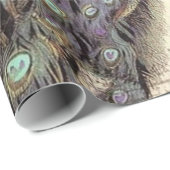 Pfauenwappenpapier Geschenkpapier (Rolleneckpunkt)