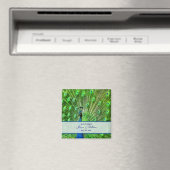 PfauenWedding speichert das Datum Magnet (In Situ (Geschirrspüler))