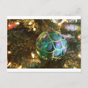 Pfauenweihe Feiertagspostkarte