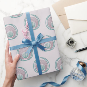 Pfauenzirkel Geschenkpapier