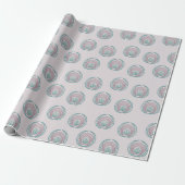 Pfauenzirkel Geschenkpapier (Ungerollt)