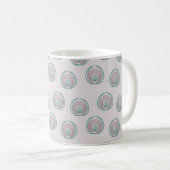 Pfauenzirkel Kaffeetasse (VorderseiteRechts)