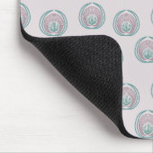 Pfauenzirkel Mousepad (Ecke)