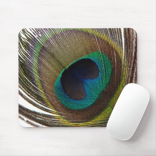 Pfaufeder Mousepad (Mit Mouse)