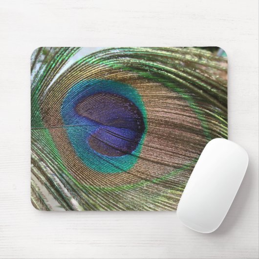 Pfaufeder mousepad (Mit Mouse)