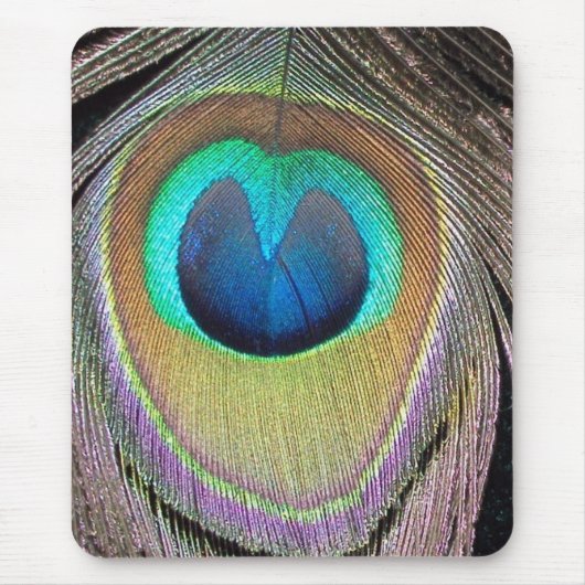 Pfaufeder Mousepad (Vorne)