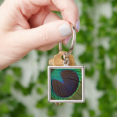 Pfaufeder Schlüsselanhänger (Hand)