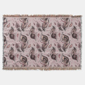 Pfaufedermuster Decke (Vorderseite)