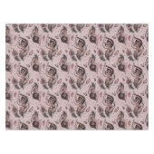 Pfaufedermuster Tischdecke (Vorderseite (Horizontal))