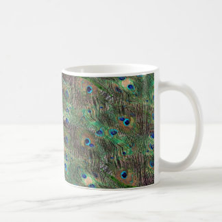 Pfaufedern Kaffeetasse
