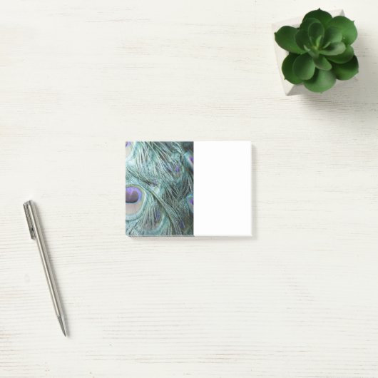 Pfaufedern Post-it Klebezettel (Büro)